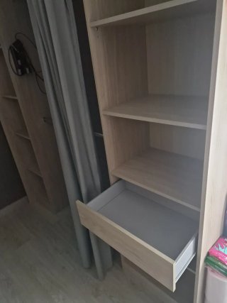 Armario modular madera y metal