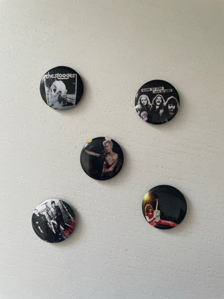 Set Chapas Rock ¡3 A ELEGIR!
