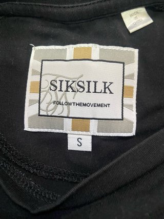 Camiseta SikSilk Negra