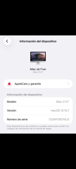 Ordenador Apple Gris/Plateado