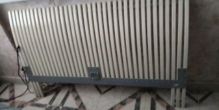 Cabecero Cama Matrimonio Madera y Metal