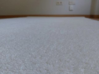 Alfombra IKEA blanca sin estrenar