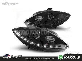 FAROS DELANTEROS LUZ DIURNA LED PARA SEAT LEON / TOLEDO / ALTEA 1P