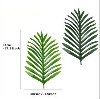 Planta artificial 110cm con hojas grandes