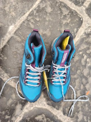 Merrell Scarpe Trekking Donna 37.5 Blu/Viola