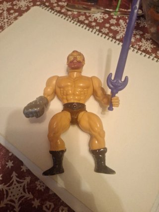 MOTU Fisto Malasia Cabeza Grande Vintage