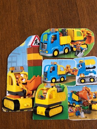 LEGO DUPLO Camión y Excavadora 10812