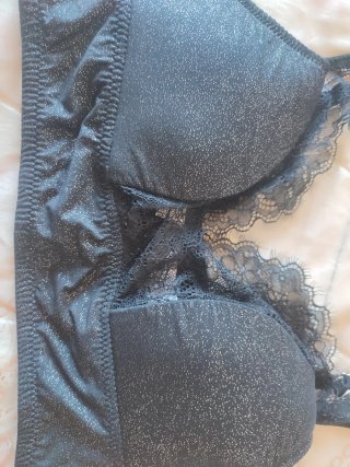 Reggiseno Intimissimi nero pizzo glitter