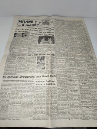 Apollo 11 Gazzetta del Popolo 16 luglio 1969