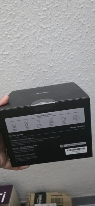 Cámara Seguridad Solar 360° WiFi Exterior [SELLADO