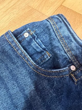 Shorts Vaqueros Deshilachados Azul Talla 32