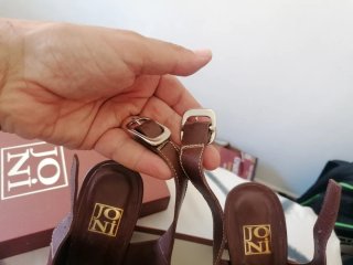 Sandalias de piel mujer talla 39