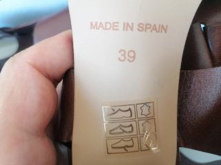 Sandalias de piel mujer talla 39