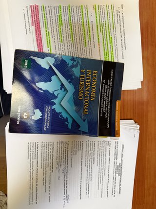 Economía Internacional Turismo Uned