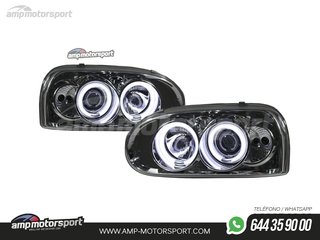 FAROS DELANTEROS OJOS DE ANGEL CCFL PARA VOLKSWAGEN GOLF MK3