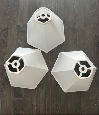 3 Pantallas para Lámpara