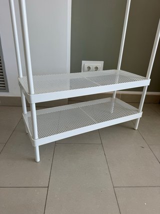 Perchero Zapatero IKEA Mackapär Blanco