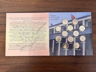 Monedas Euro 2002 Presidencia Española. Zafiro 1kl