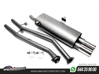 SILENCIOSO TRASERO DEPORTIVO BMW E30 4CIL