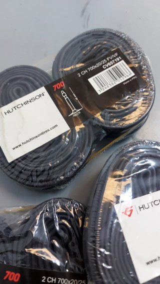 2 Cámaras Hutchinson 700x20/25 Presta