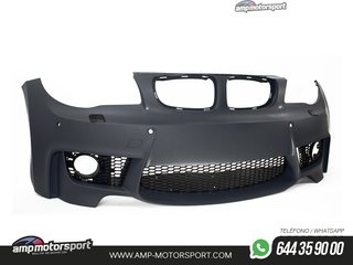 PARAGOLPES DELANTERO PARA BMW SERIE 1 E81/E87/E82/E88 2004-2013 LOOK M1 - PDC