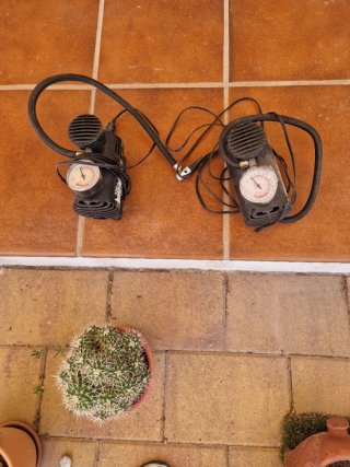 Compresor de aire con manómetro
