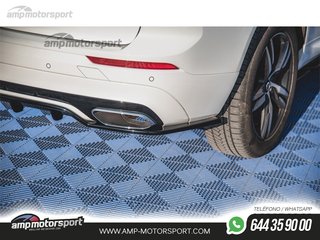 AÑADIDO DE DIFUSOR VOLVO XC60 MK2 R-DESIGN 2017-- LOOK CARBONO