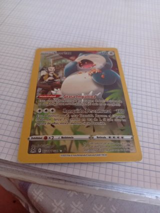 Carta Pokémon Snorlax TG10/TG30