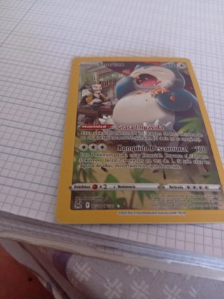 Carta Pokémon Snorlax TG10/TG30