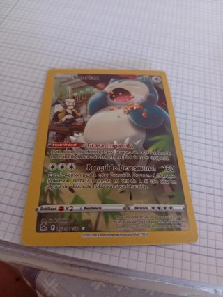 Carta Pokémon Snorlax TG10/TG30