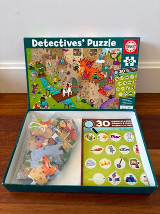 Detectives' Puzzle: Castillo Encantado (Educa)