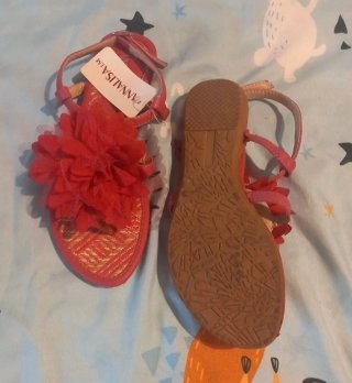 Sandalias Annalisa con flor