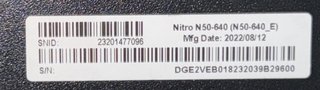 Scatola Acer Nitro N50