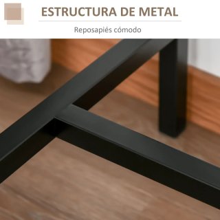 Mesa Bar y 2 Taburetes Estilo Industrial