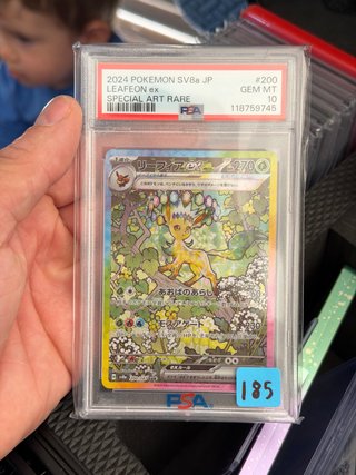 Leafeon ex PSA 10 SV8a JP 200 Special Art Rare