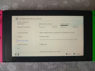 Nintendo Switch Verde y Rosa