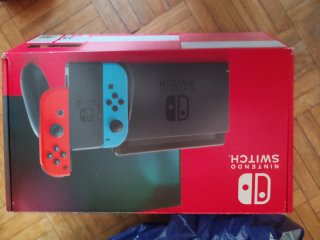 Nintendo Switch Verde y Rosa