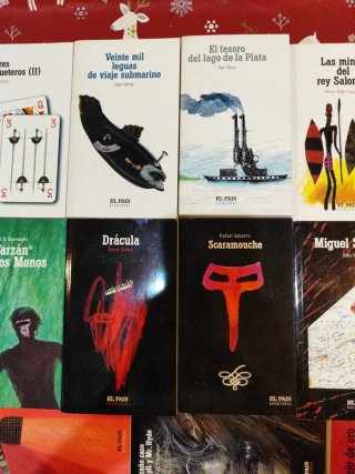 Lote 18 libros colección Aventuras El País
