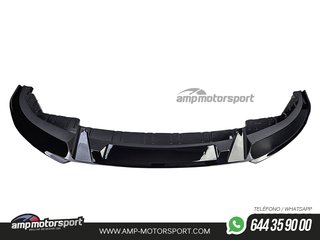 SPOILER DELANTERO PARA BMW SERIE 4 G26 GRAN COUPE 2020-- NEGRO BRILLO