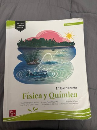 Libros 1 bachillerato ciencias IES Enrique Nieto
