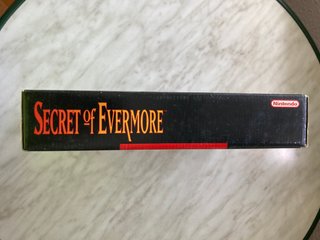 Secret of Evermore SNES PAL ESP Caja Grande