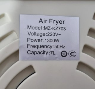 7L Freidora de aire Silvercrest Flayer vinta