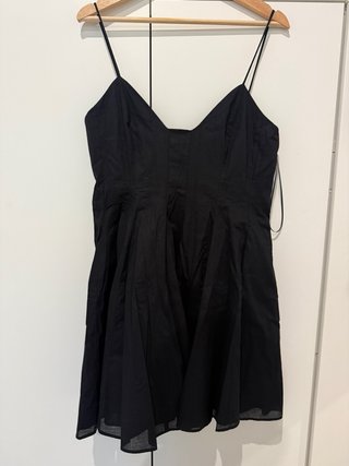 Vestido negro corto Zara Talla L