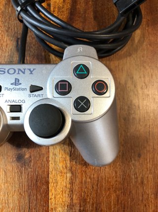 Controller PS2 silver sony funzionante