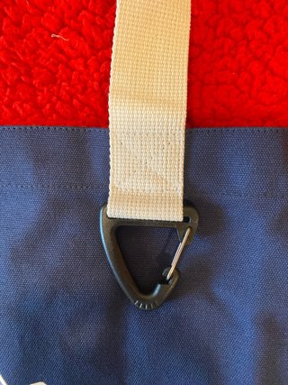 Bolso Blue Banana con etiquetas