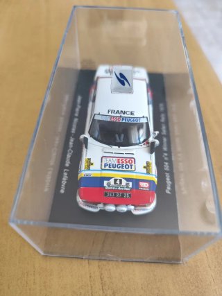 Maqueta Coche Peugeot 504 Rally 1:43 Marca Spark