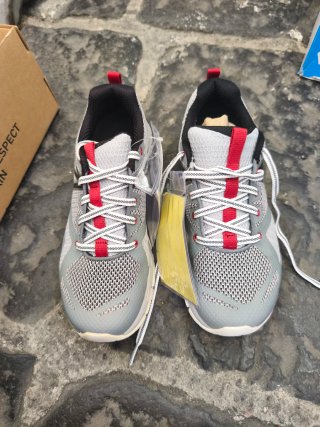 Merrell scarpe donna grigie rosse 37.5