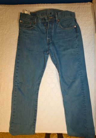 Pantalones Levis 501 Azules