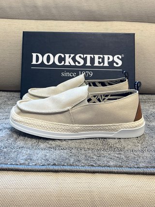 Scarpe Docksteps Uomo Tg 43 Beige/Marrone