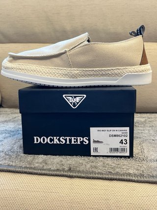 Scarpe Docksteps Uomo Tg 43 Beige/Marrone